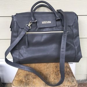 NWOT Kenneth Cole Reaction faux grey bag